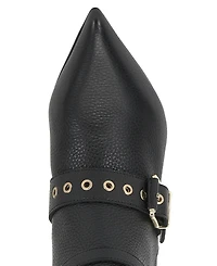 Vince Camuto Women's Tyleen Knee-High Kitten-Heel Moto Dress Boots