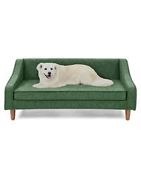 Streamdale Furniture Elevated Dog Sofa Bed - Green