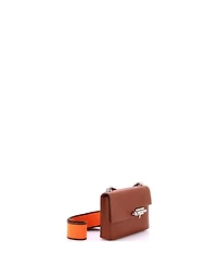 Pre-Owned Hermes Mini Verrou Bag Chevre Mysore and Canvas