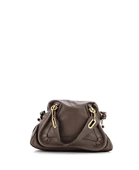 Pre-Owned Chloe Medium Paraty Top Handle Bag Leather