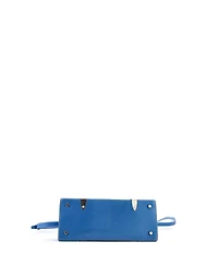 Pre-Owned Goyard Pm Saigon Top Handle Bag Coated Canvas with Leather