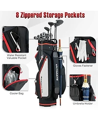 Mecale Lightweight and Large Capacity Golf Cart Bag