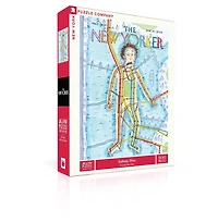 New York Puzzle Company Subway Man 500 Piece Puzzle