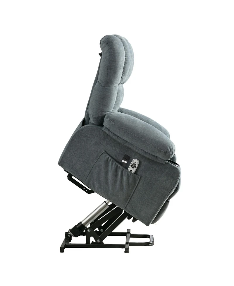 Streamdale Furniture Electric Massage Lift Chair w/ Heat & Usb - Blue