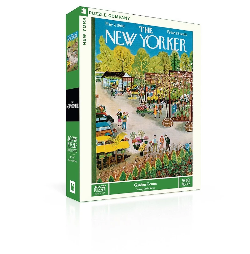 New York Puzzle Company Garden Center 500 Piece Puzzle
