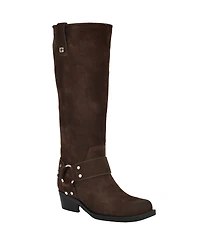Guess Women's Felysse Tall Western Moto Boots
