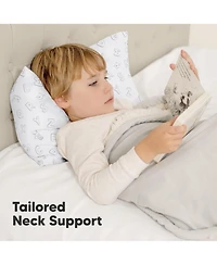 KeaBabies Toddler Pillow with Pillowcase, Small for Sleeping
