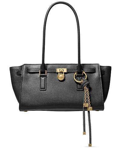 Michael Michael Kors Hamilton Medium Leather East West Shoulder Tote