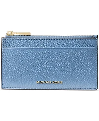 Michael Kors Jet Set Leather Zip Key Card Case