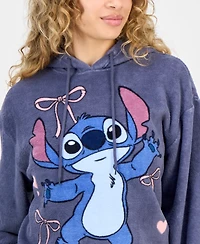 Disney Juniors' Stitch Plush Hoodie