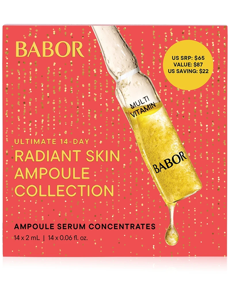Babor 14-Pc. Ultimate Radiant Skin Ampoule Set