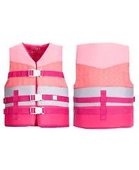 Roxy Life Vest Uscg Approved for kids, Lightweight Epe Foam with Quick-Release Buckles