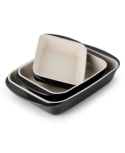 Tramontina Mae Porcelain Enameled 3-Pc. Bakeware Set