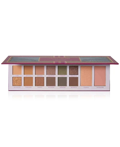 Laura Geller Beauty Laura's Essentials Eclectic & Elegant 12 Multi-Finish Eyeshadows, 1 Highlighter, 1 Blush