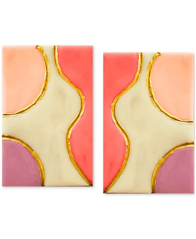 Swanky Designs Harper Studs Geometric Earrings
