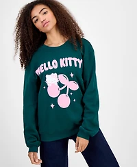 Grayson Threads, The Label Juniors' Hello Kitty Cherry Graphic Sweatshirt