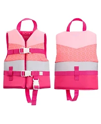 Roxy Life Vest Uscg Approved for kids, Lightweight Epe Foam with Quick-Release Buckles