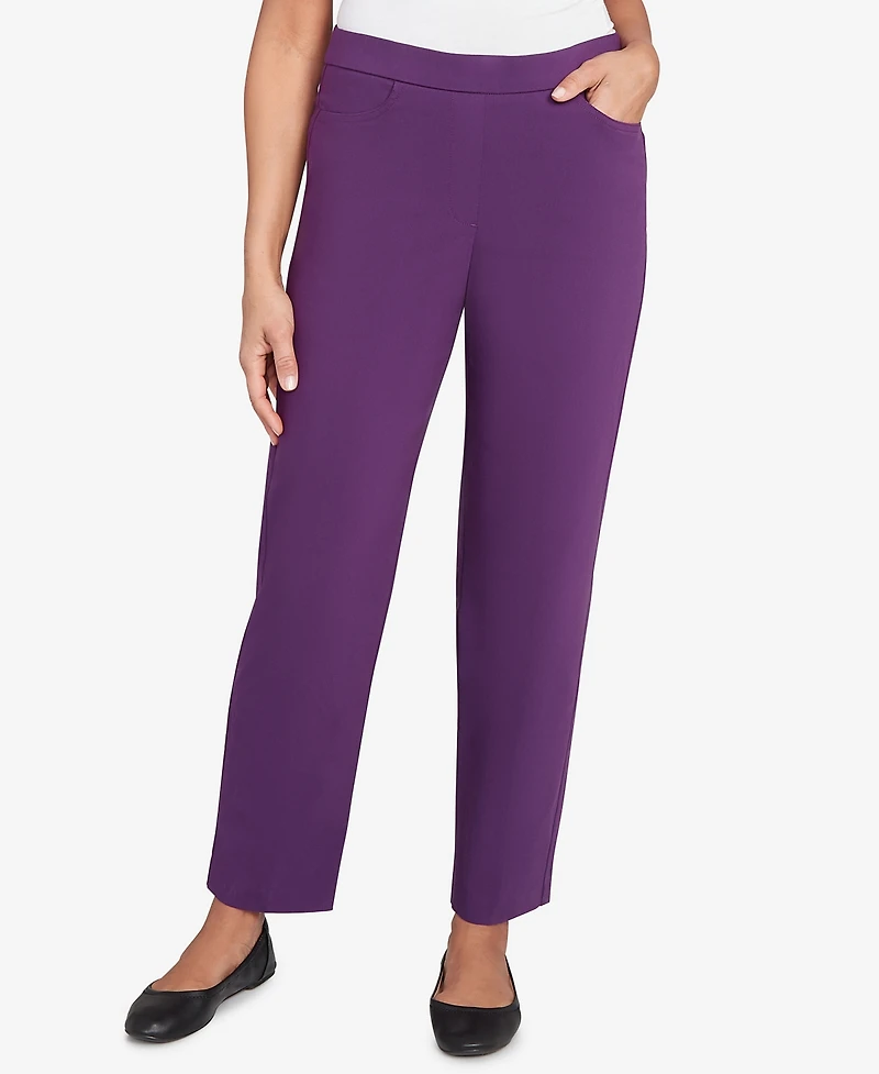Alfred Dunner Petite Allure Stretch Pants