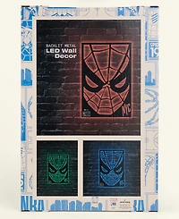 Macy's Marvel X Nba Mounted Color-Changing Led Light Laser-Cut Spider-Man Wall Sign, Macy's Exclusive