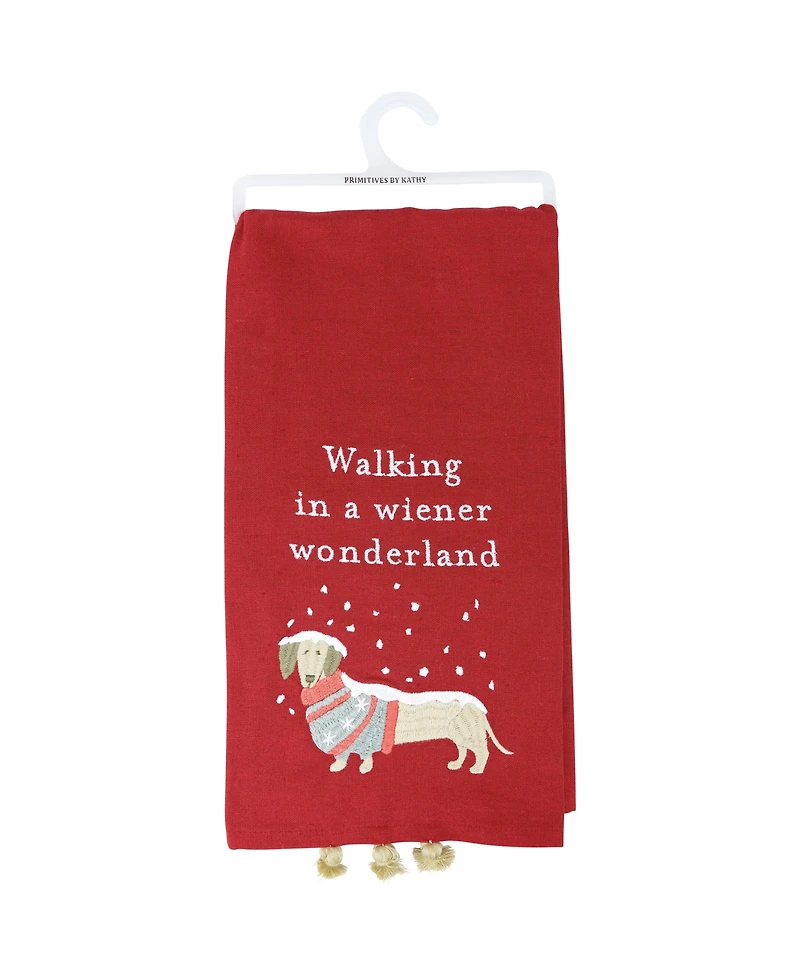 Primitives by Kathy Wonderland Kitchen Towel