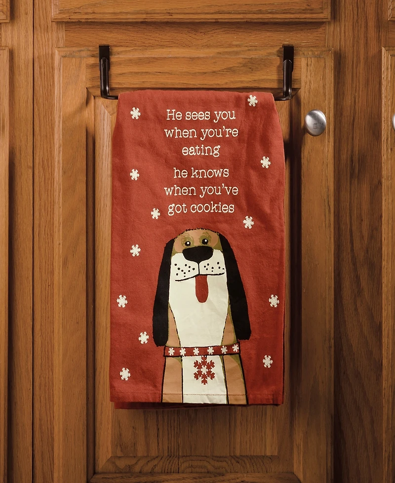 Primitives by Kathy He Knows When You've Got Cookies Kitchen Towel Set