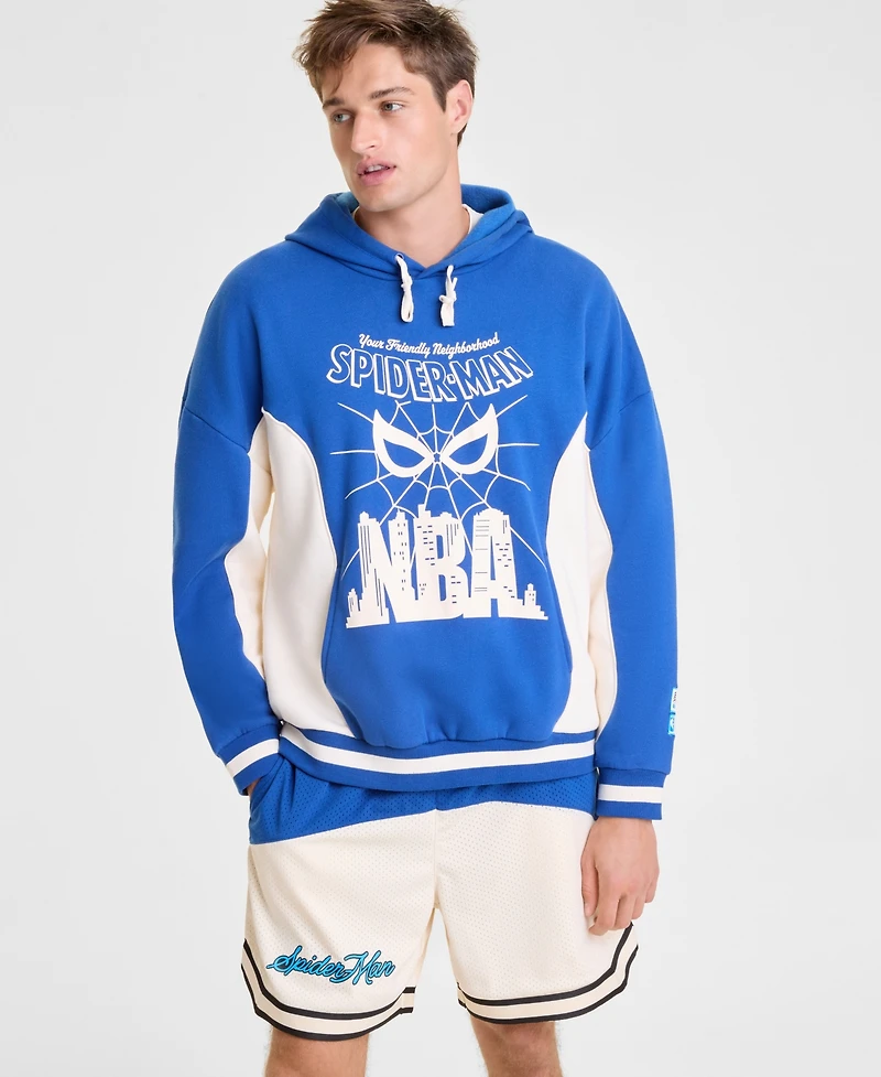 Macy's Marvel X Nba Men's Spider-Man Pullover Hoodie, Exclusive