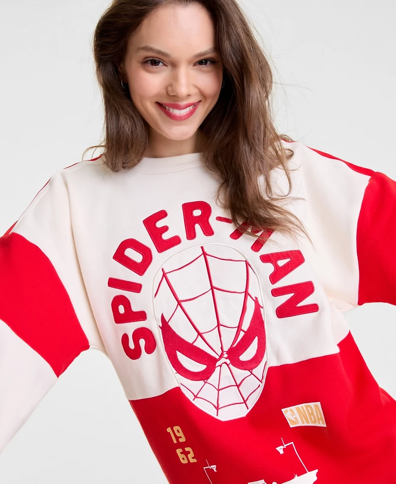 Marvel | Nba Macy's Men's Spider-Man Fleece Sweatshirt, Exclusive