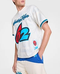 Macy's Marvel X Nba Men's Spider-Man 62 Short Sleeve Jersey, Exclusive