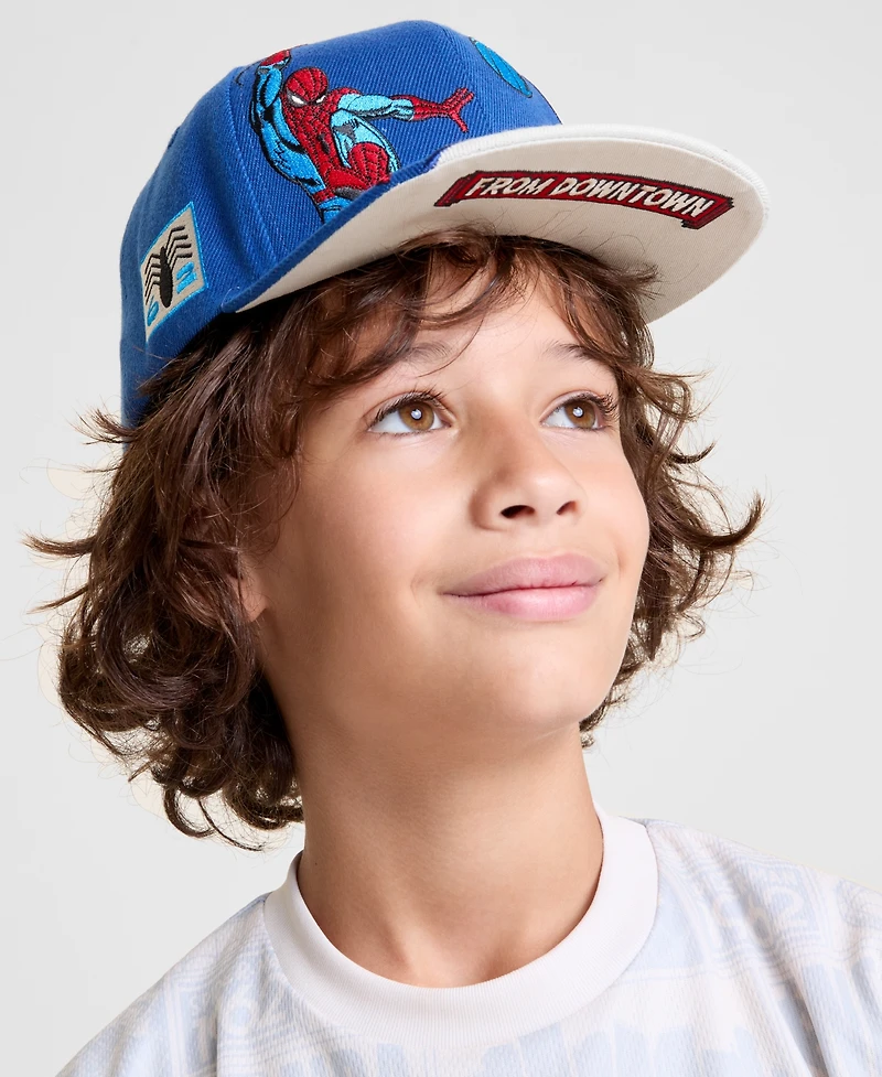 Macy's Marvel X Nba Kids Spider-Man Snap-Back Baseball Cap, Macy's Exclusive