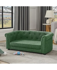 Streamdale Furniture Green Linen Pet Sofa