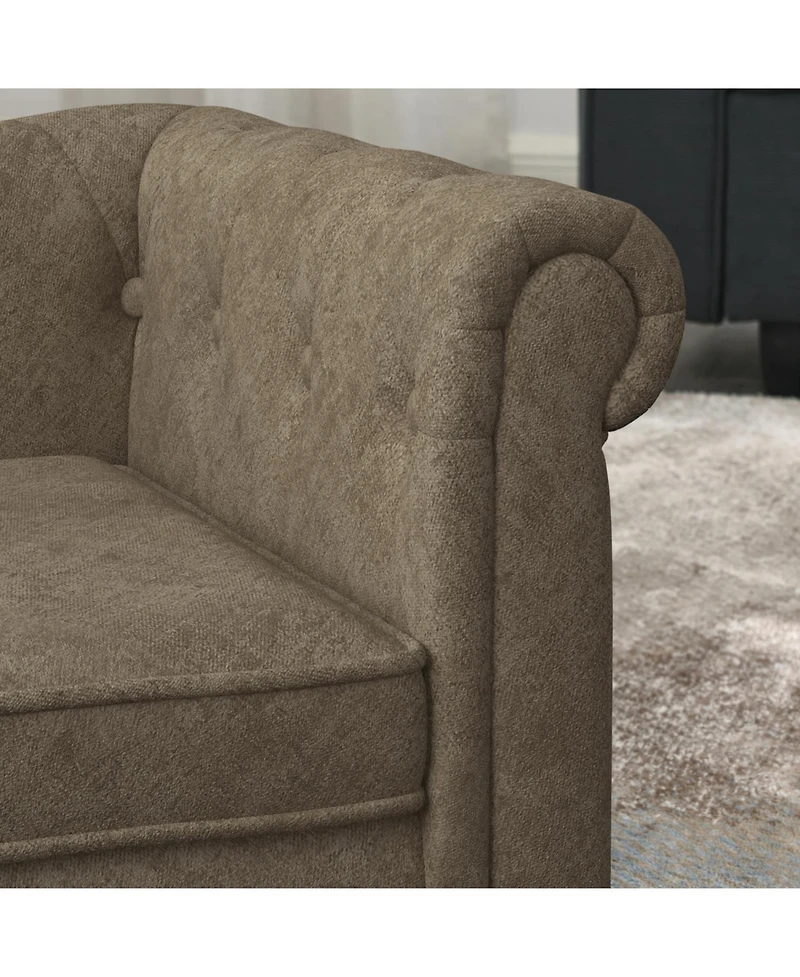 Streamdale Furniture Elegant Elevated Dog Sofa Bed - Brown