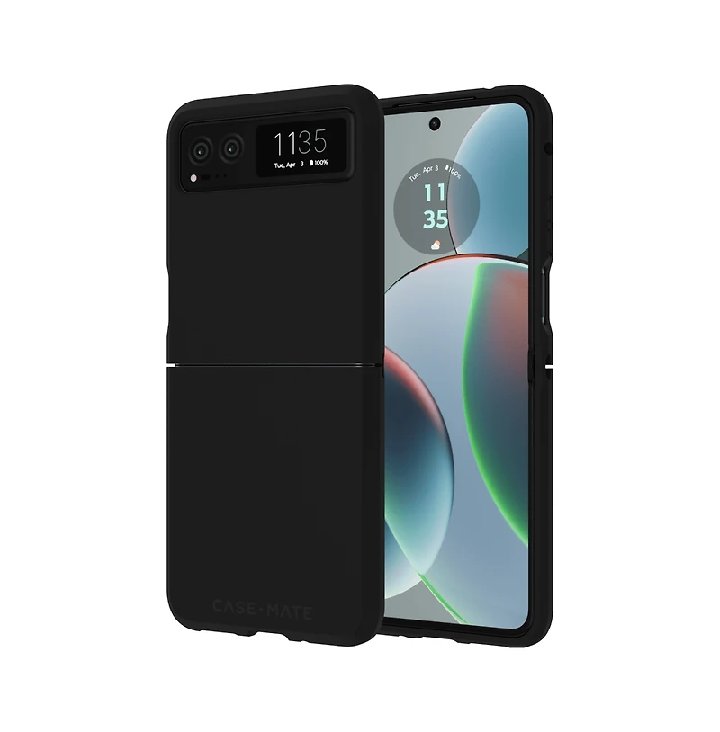 Case-Mate Tough Case for Motorola Razr (2023)-Black