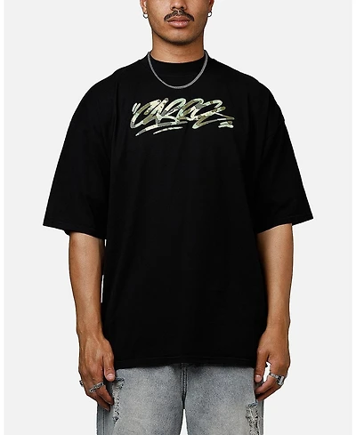 Carre Men's Camo Script T-Shirt
