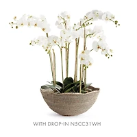 Napa Home & Garden Burma Rattan Scalloped Edge Bowl Large
