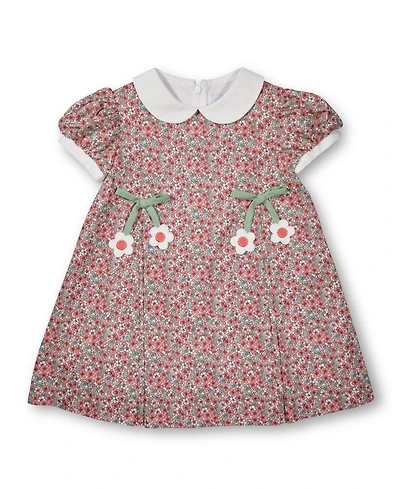 Florence Eiseman Toddler Girls Floral Dress With Flowers