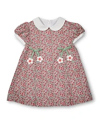 Florence Eiseman Toddler Girls Floral Dress With Flowers