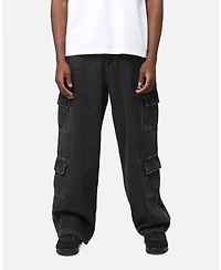 Carre Men's Baggy Cargo Jeans
