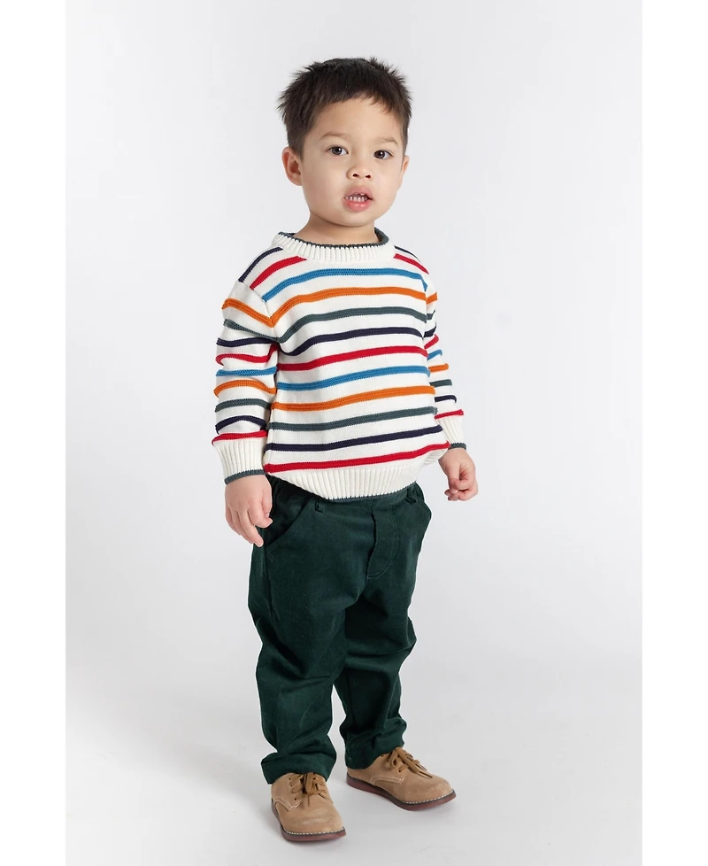 Florence Eiseman Toddler Boys Stripe Sweater