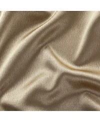 Kate Aurora Ultra Lux Faux Silk Regency Crinkle Rod Pocket Semi Sheer Single Curtain Panel - 52 in. W x 84 L