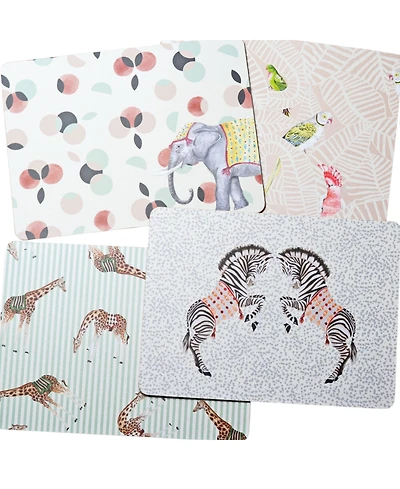 Yvonne Ellen Safari Placemats, Set of 4