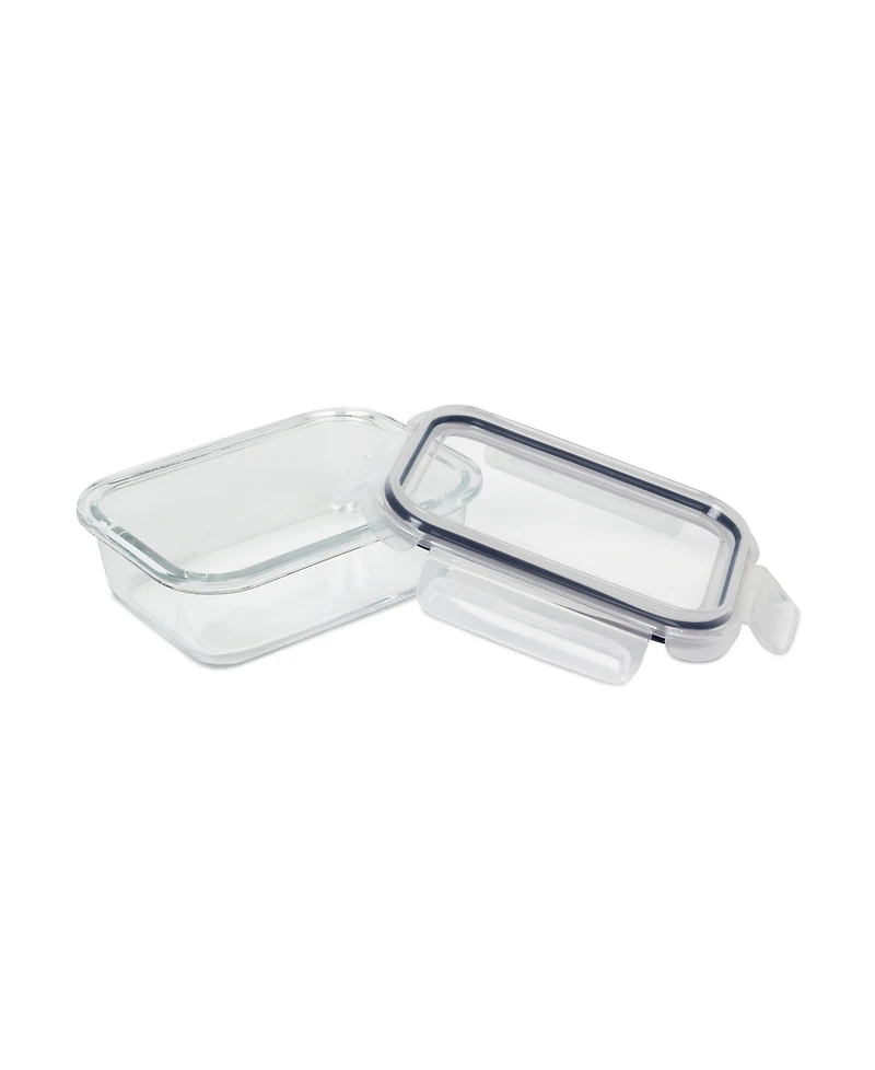 Sedona Kitchen 3-Pack Rectangular Glass Storage Set
