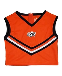 Little King Big Girls 2-Piece Orange Oklahoma State Cowboys Cheer Set