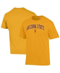 Champion Men's Gold Arizona State Sun Devils Arch Over Logo T-Shirt