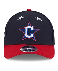 New Era Men's Navy/Red Cleveland Guardians 2025 Mlb All-Star Game Workout 9FORTY M-Crown Adjustable Hat