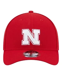 New Era Men's Scarlet Nebraska Huskers Team Collective 9FORTY M-Crown Adjustable Hat