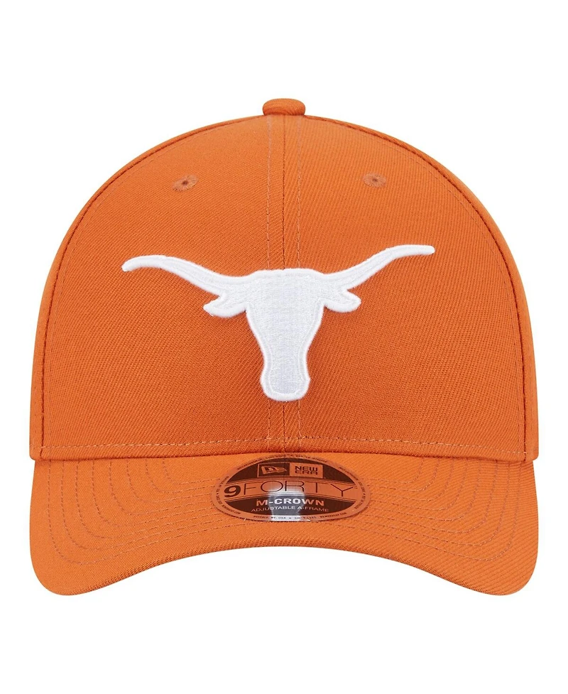New Era Men's Texas Orange Texas Longhorns Team Collective 9FORTY M-Crown Adjustable Hat