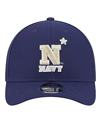 New Era Men's Navy Navy Midshipmen Team Collective 9FORTY M-Crown Adjustable Hat