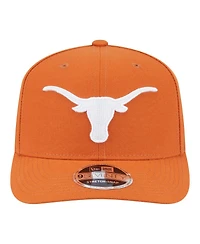 New Era Men's Texas Orange Texas Longhorns Team Collective 9SEVENTY Stretch-snap Adjustable Hat