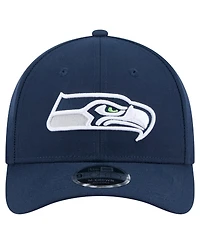 New Era Men's College Navy Seattle Seahawks Team Collection 9FORTY M-Crown Adjustable Hat