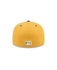 New Era Men's Gold Fredericksburg Nationals Theme Nights 59FIFTY Fitted Hat